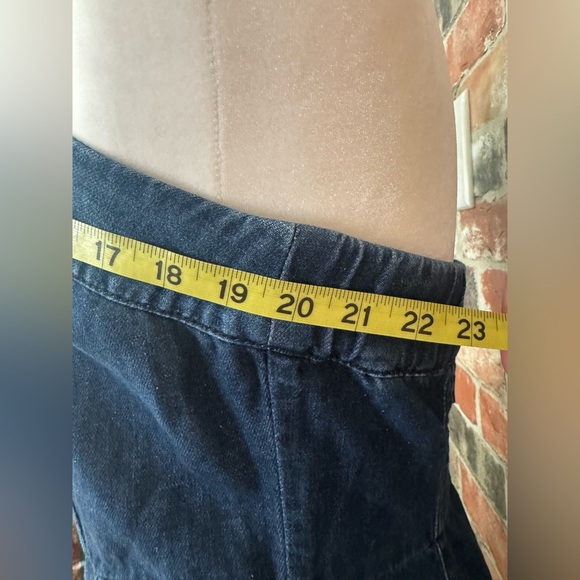 Anthropologie Holding Horses A-Line Denim Strapless Dress, Size 10 - Picture 4 of 8